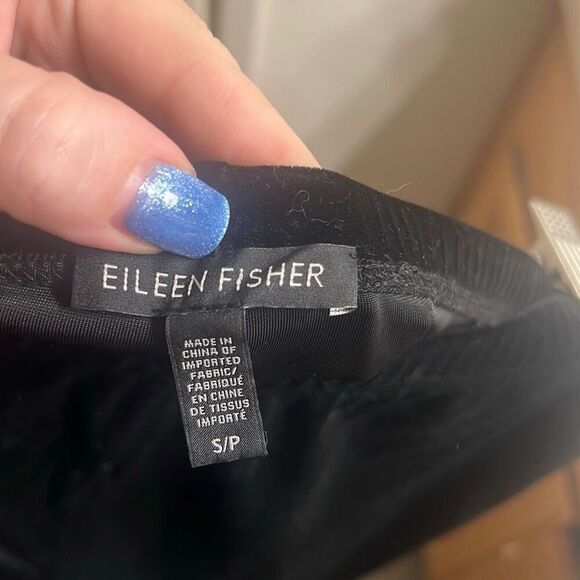✨EILEEN FISHER Velvet Ankle Sz Small Leggings✨ - Picture 5 of 6